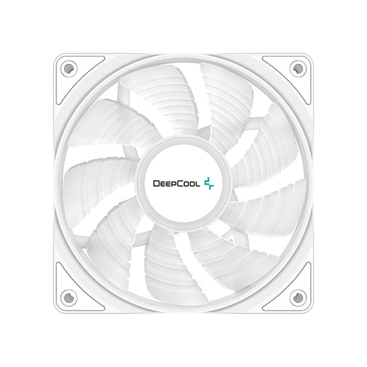 Deepcool CF120 WH MB Controlled 120mm ARGB LED Case Fan/Cooler - White