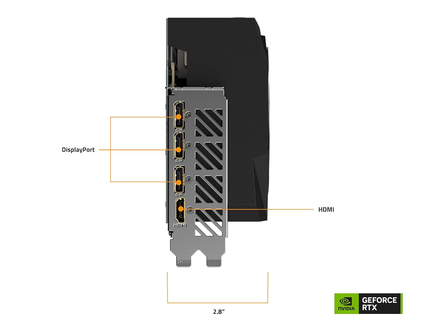 GIGABYTE AORUS GeForce RTX 4070 Ti Master 12GB 192-Bit GDDR6X Graphics Card