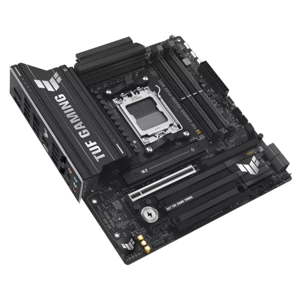 ASUS TUF GAMING B850M-PLUS WIFI B850 AM5 DDR5 Micro-ATX Motherboard with Wi-Fi 6E-tpstech.in