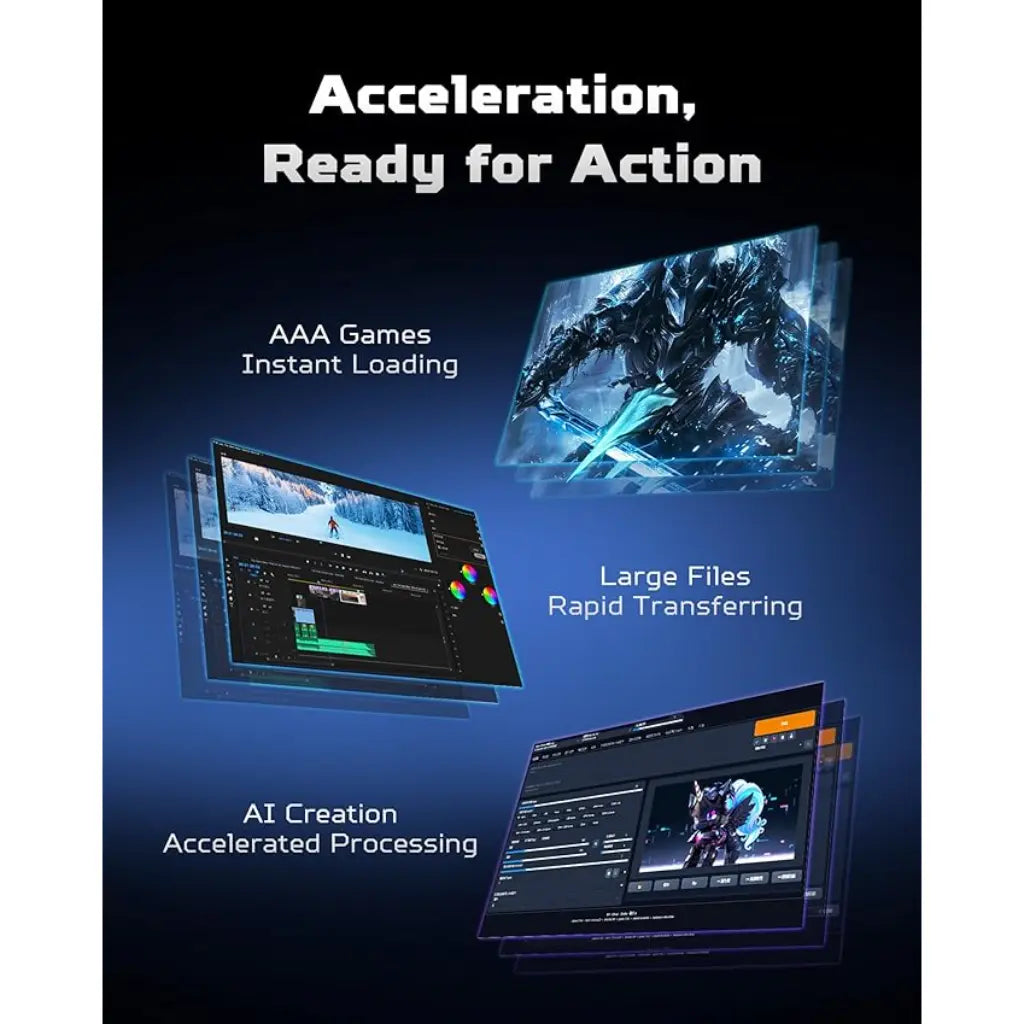 Acer Predator GM6 2TB NVMe PCIe Gen4 M.2 2280 Internal SSD-tpstech.in