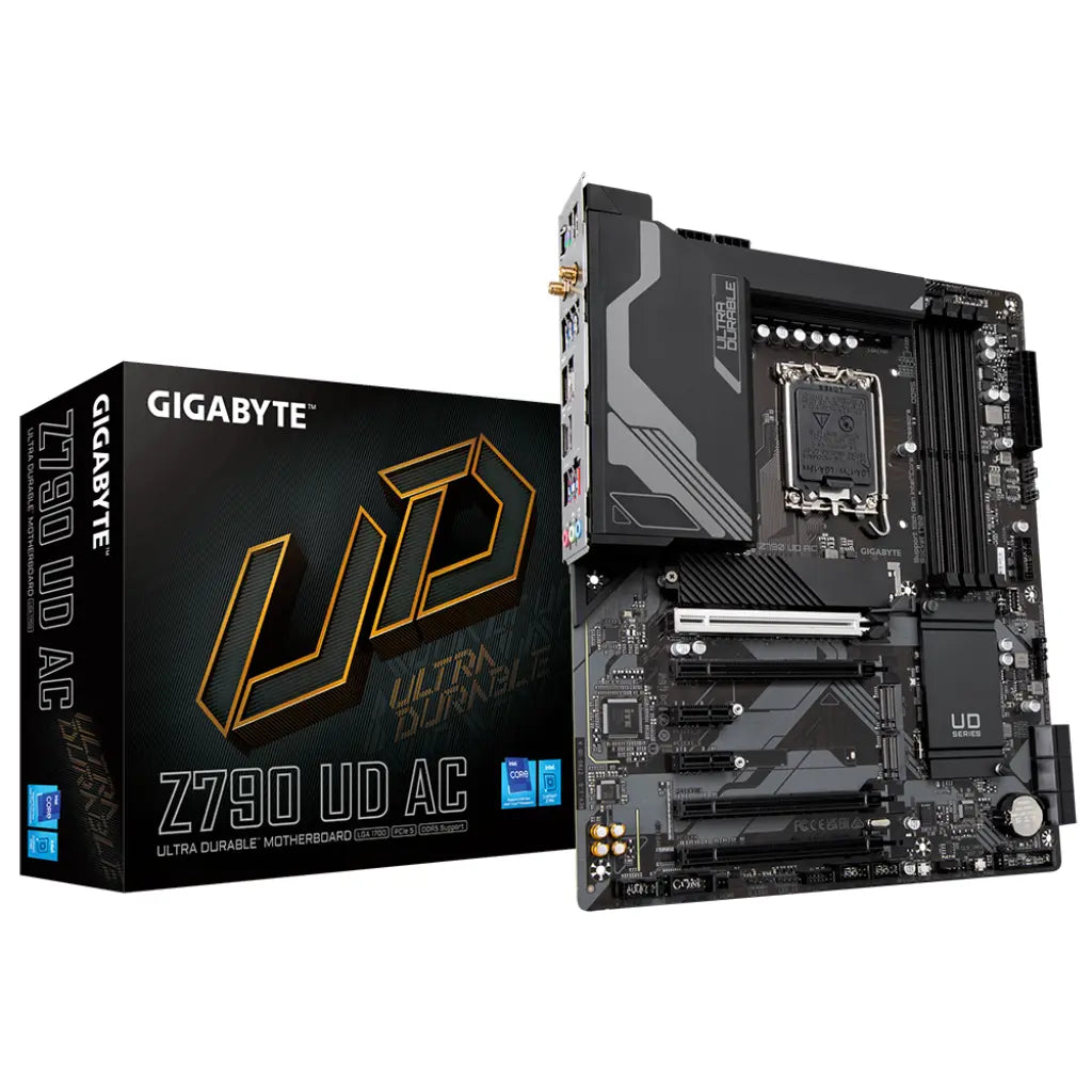 Gigabyte Z790 UD AC Intel Z790 LGA1700 DDR5 ATX Motherboard-tpstech.in