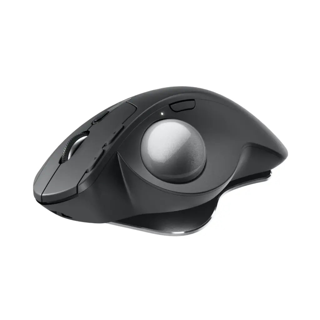 Logitech MX Ergo S Wireless Ergonomic Trackball Mouse USB-C Charging - Graphite-tpstech.in