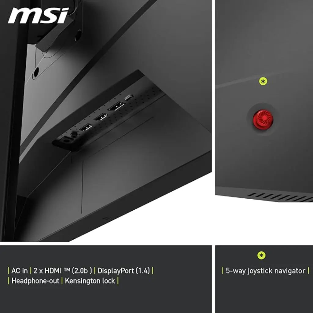 MSI MAG 275F 27" 180Hz 0.5ms FHD Gaming Monitor Rapid IPS AMD FreeSync-tpstech.in