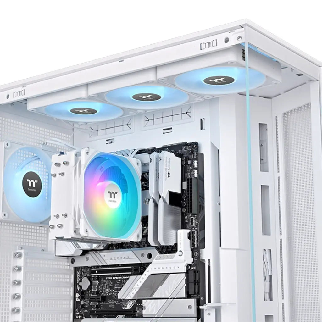Thermaltake UX400 ARGB Sync 120mm CPU Air Cooler - White-tpstech.in