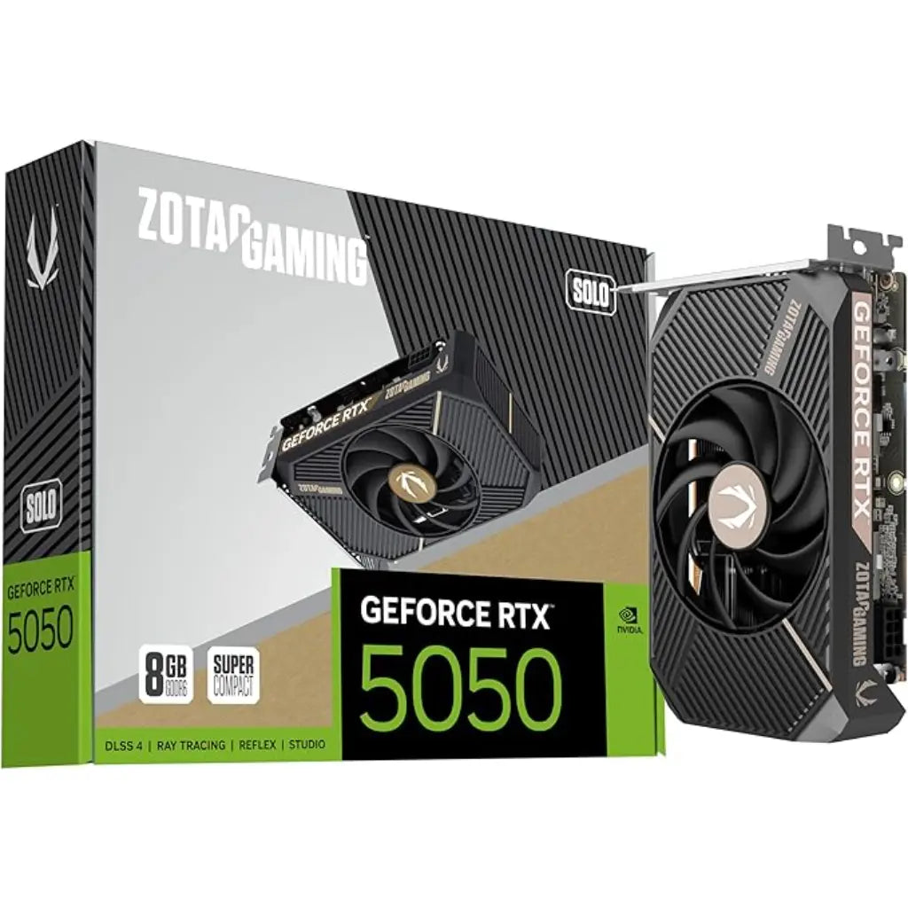 ZOTAC Gaming GeForce RTX 5050 Solo 8GB GDDR6 Graphics Card-tpstech.in