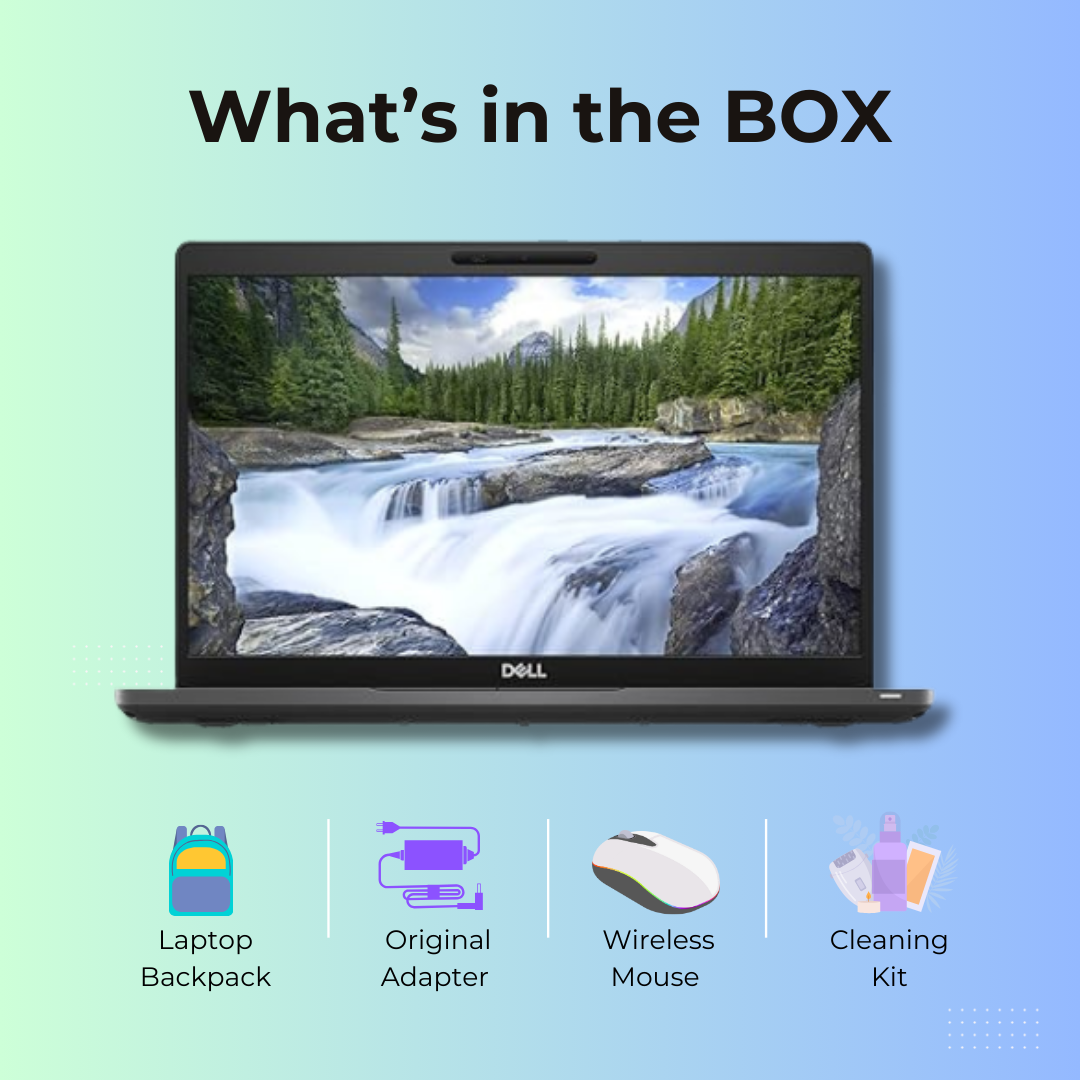 (Refurbished) Dell Latitude 5590 15.6" Laptop Intel Core i5 7th Gen 16GB RAM 512GB SSD Win 10 Pro