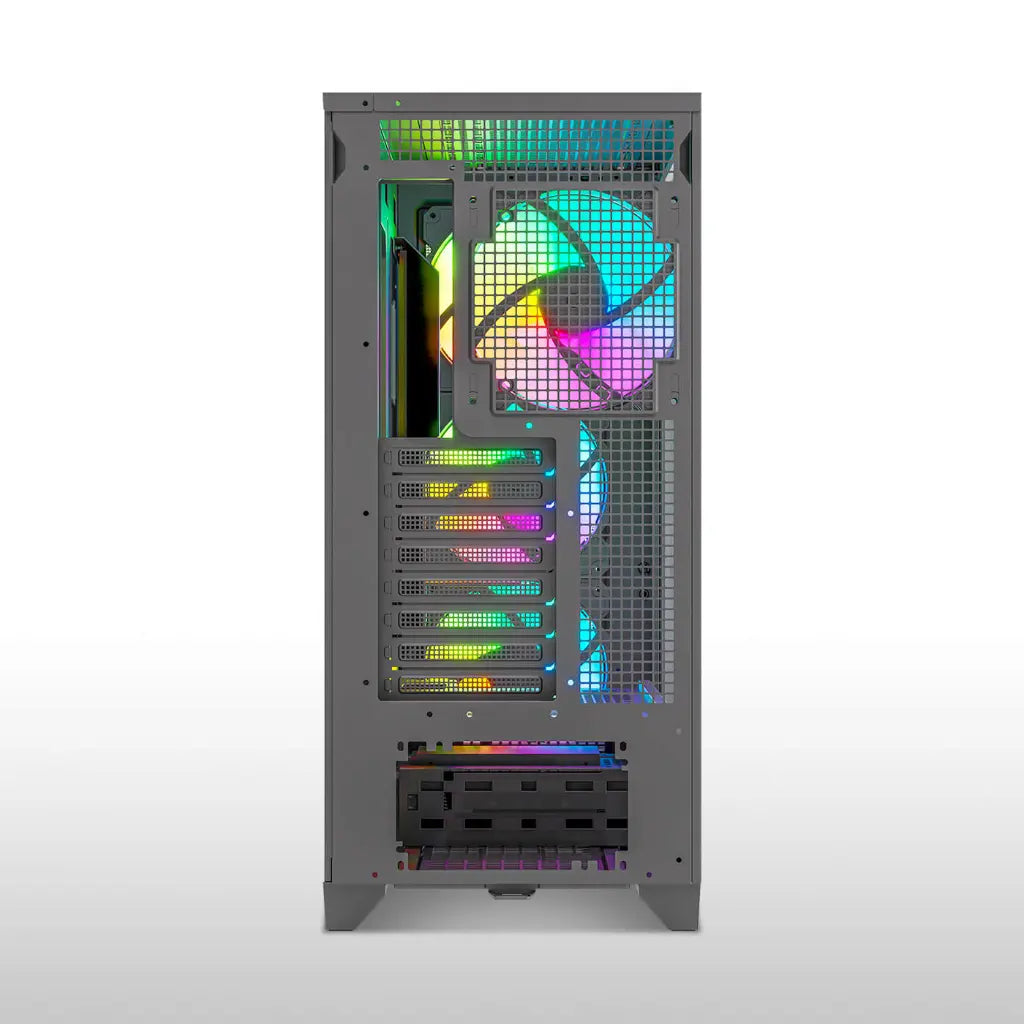 ProLab Design AI848 ARGB Mid‑Tower ATX Workstation Cabinet with 4x140mm Fans & Type‑C-tpstech.in