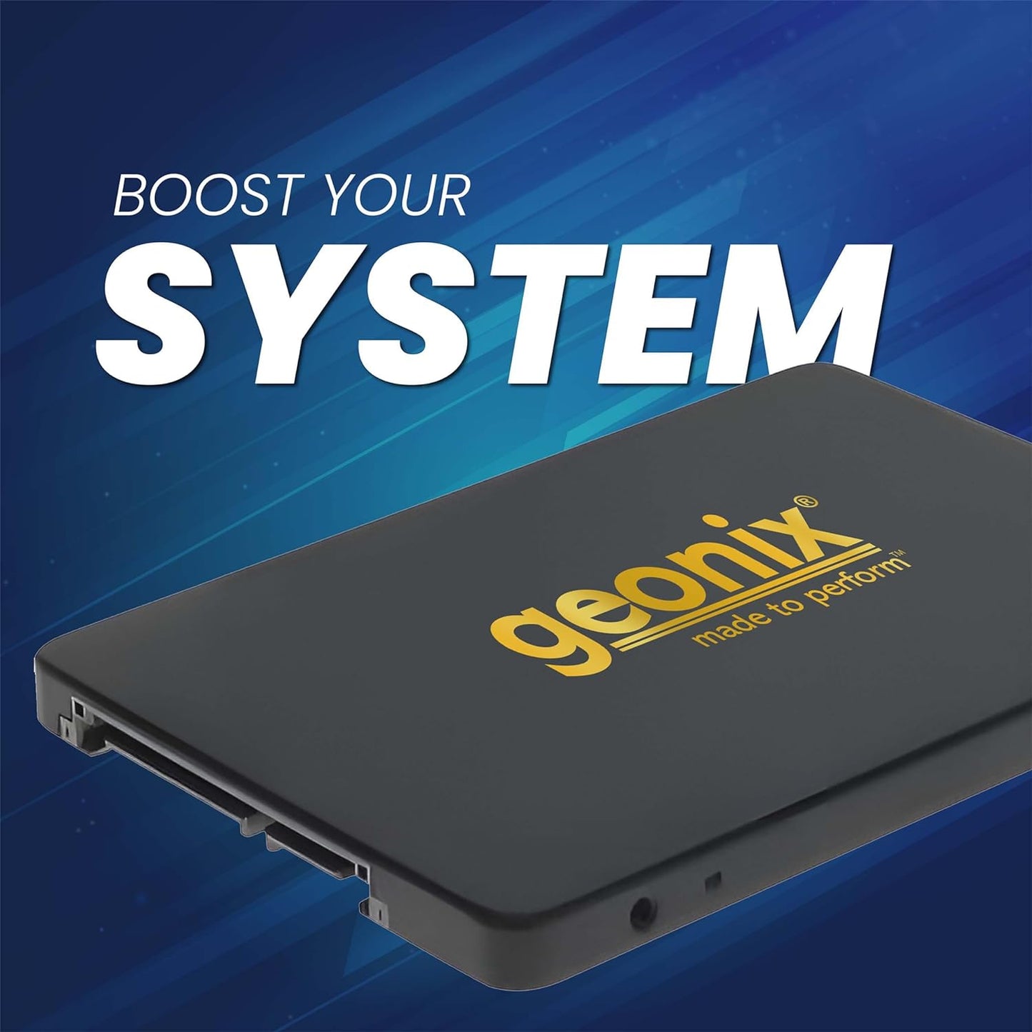 GEONIX SSD 2.5" SATA 128GB Supersonic Gold Edition Internal Solid State Drive