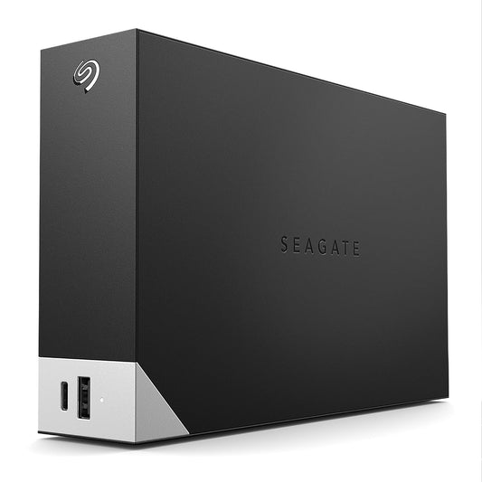 Seagate OneTouch Hub 10TB External Hard Drive with Password Protection for Windows and Mac (Black)