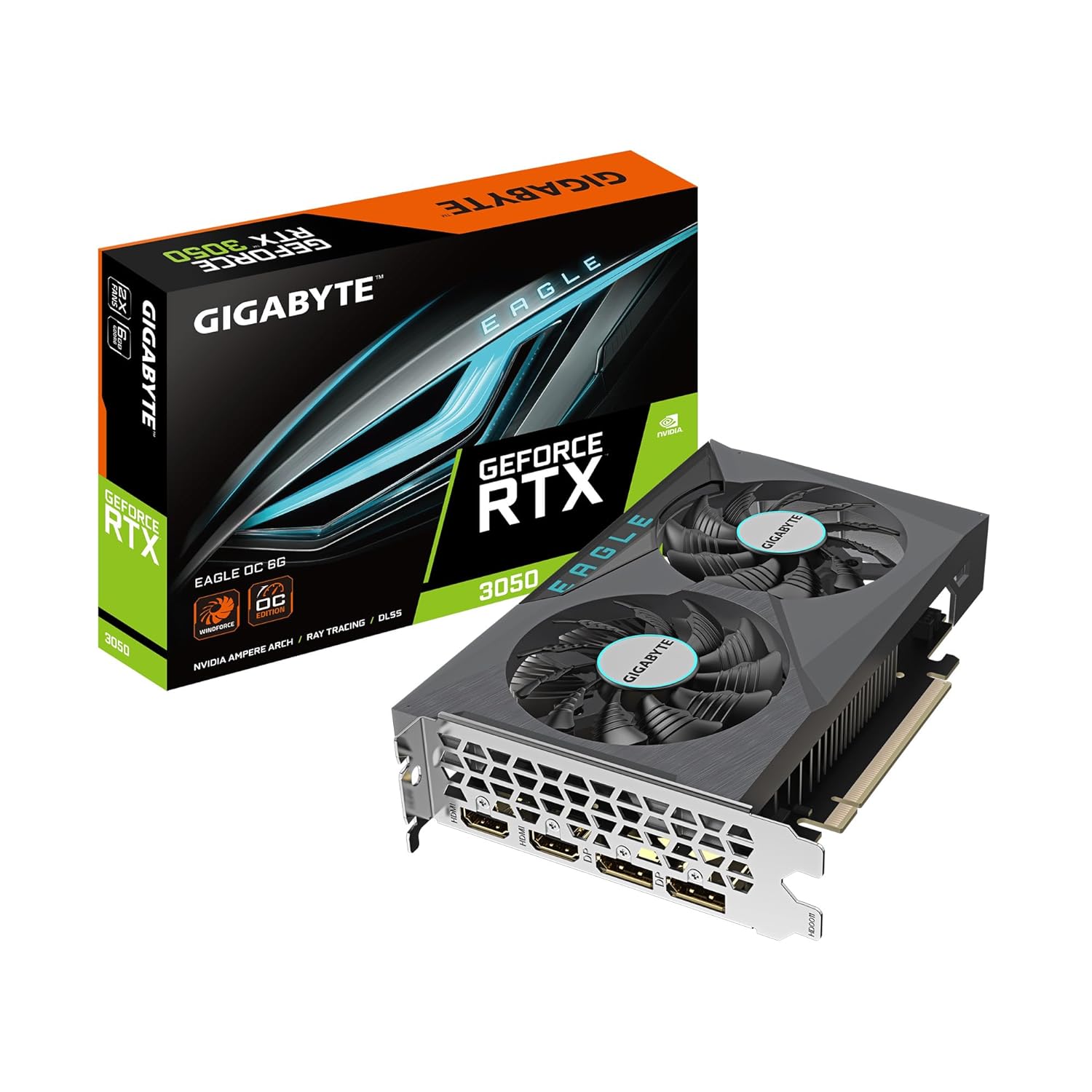 GIGABYTE GeForce RTX 3050 Eagle OC 6GB Graphics Card