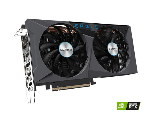 GIGABYTE GeForce RTX 3060 Eagle OC 12GB 192-bit GDDR6 Graphics Card