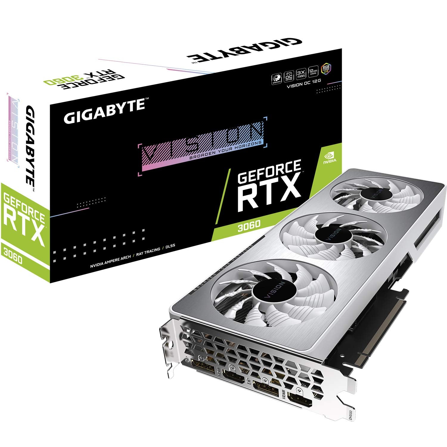 GIGABYTE GeForce RTX 3060 VISION OC 12GB Graphics Card