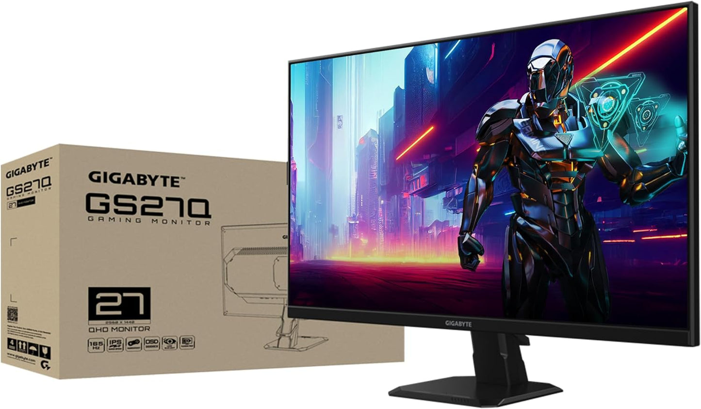 GIGABYTE GS27Q 27" 165Hz IPS FreeSync Gaming Monitor