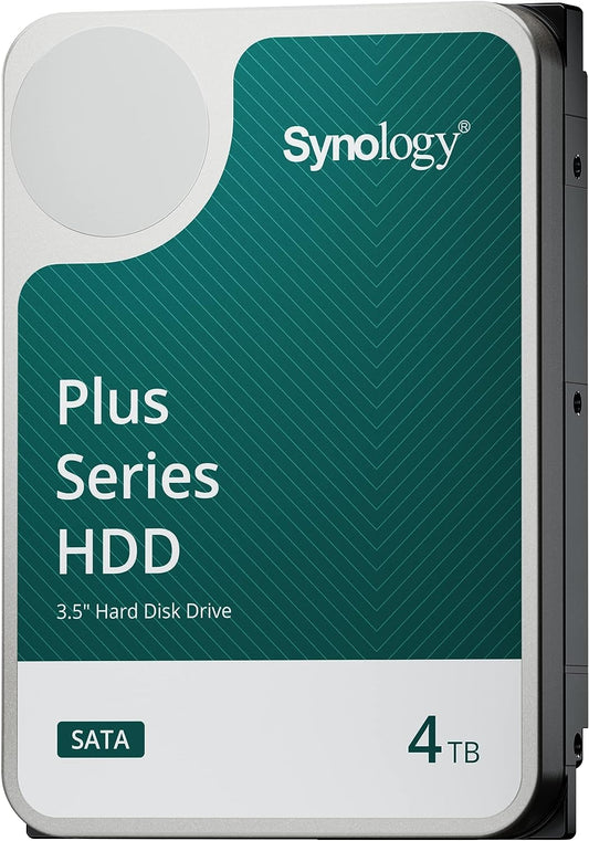 Synology Plus Series HAT3300 4TB 3.5" SATA 6Gb/s 5400RPM Internal NAS Hard Disk Drive