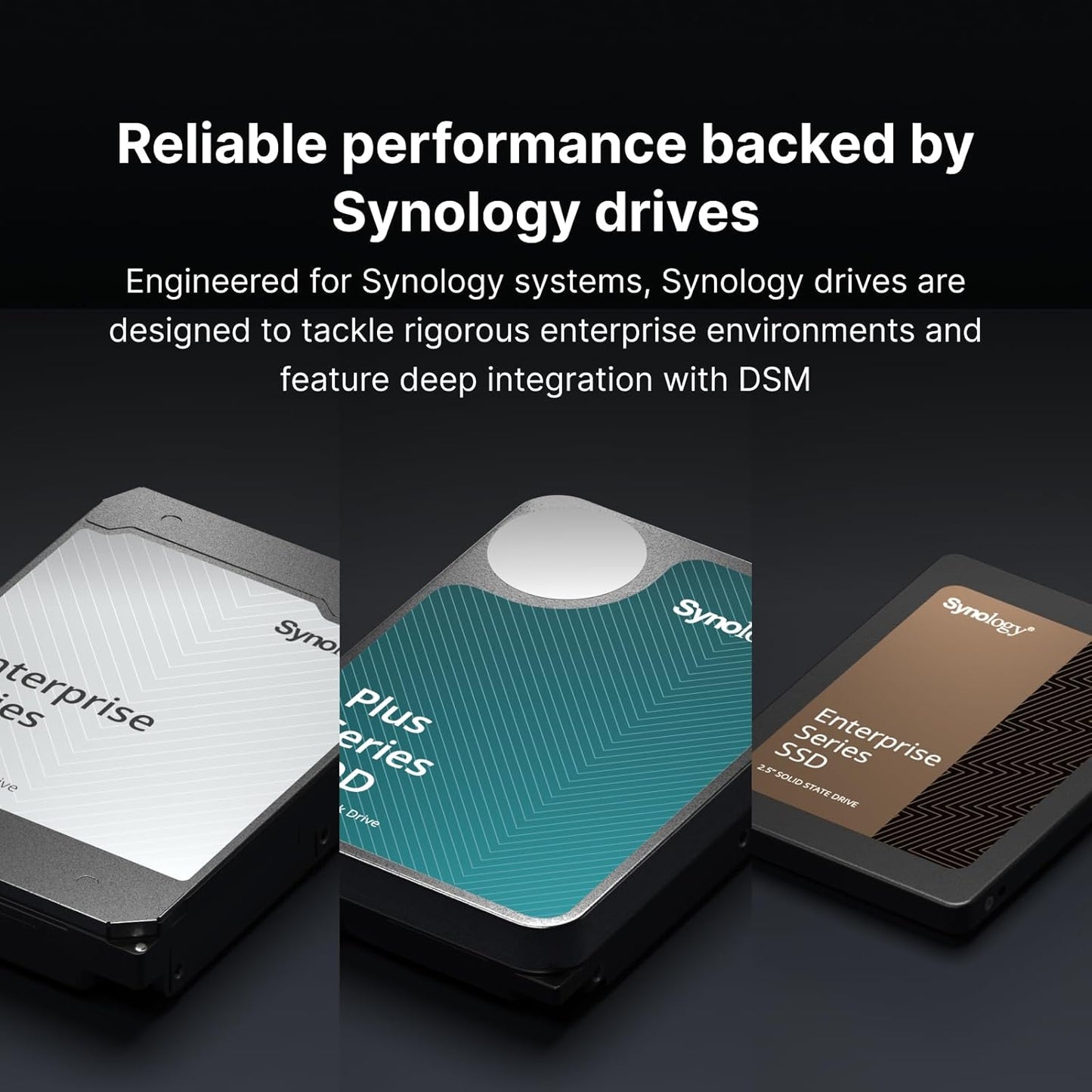 Synology RackStation RS2423RP+ 12-Bay Network Attached Storage Enclosure - Black