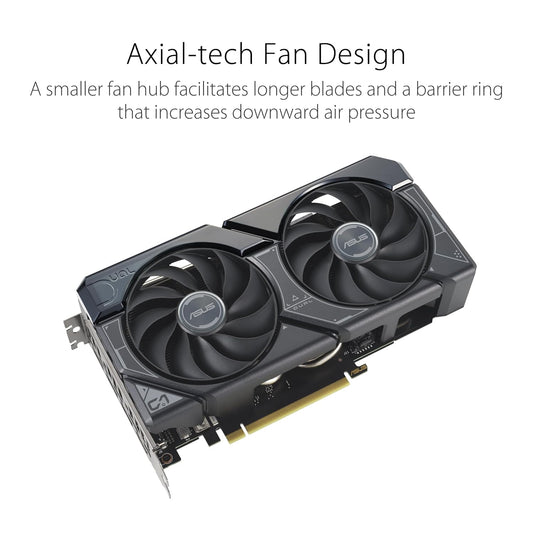 ASUS Dual GeForce RTX™ 4060 OC Edition 8GB GDDR6 Graphic Card