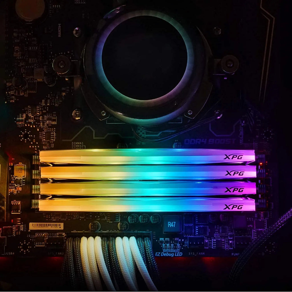 XPG Spectrix D60G RGB 32GB(2x16GB) DDR4 RAM 3200MHz Desktop Memory