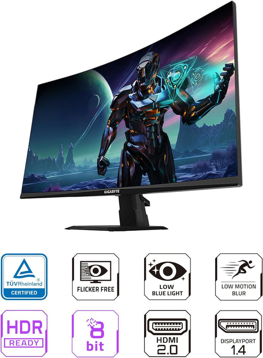 GIGABYTE GS27FC 27" 180Hz FHD FreeSync Premium Gaming Monitor