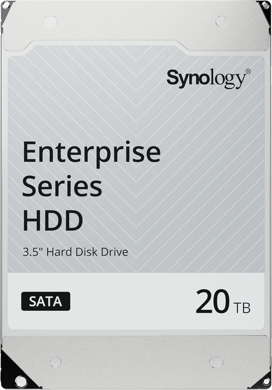 Synology Enterprise Series HAT5310 20TB 3.5" SATA 6Gb/s 7200RPM NAS Hard Drive