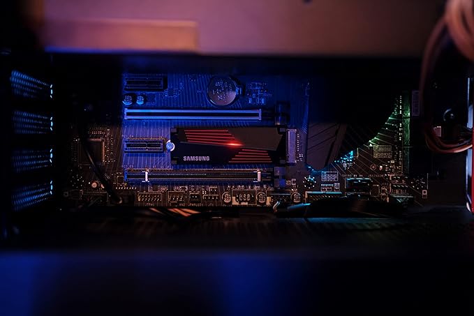 Samsung 990 PRO Heatsink 2TB M.2 NVMe PCIe 4.0 Internal Gaming SSD