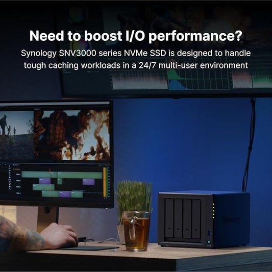 Synology SNV3410 400GB NVME Internal SSD Solid-State Drive for NAS