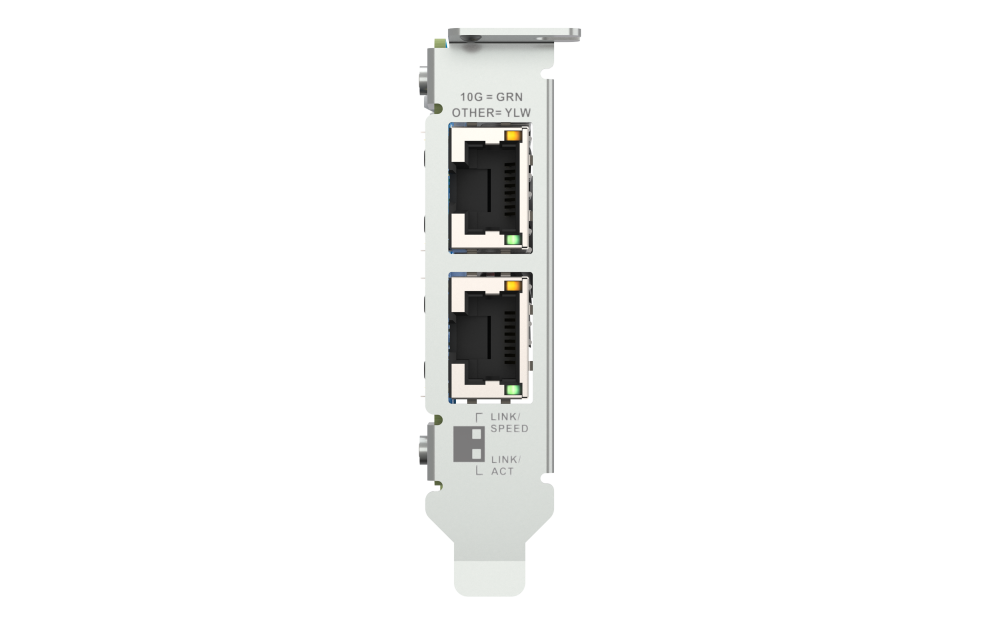 QNAP QXG-10G2T Dual Port 10 GbE (RJ45) Network Expansion Card