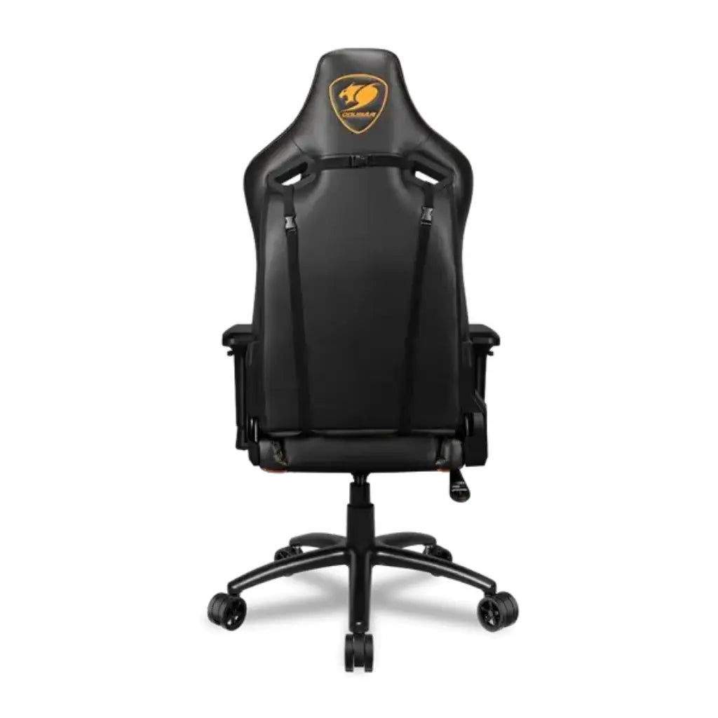 Cougar Outrider Gaming Chair High‑Density Foam 180° Recline Premium PVC Leather with Head & Lumbar Support-tpstech.in