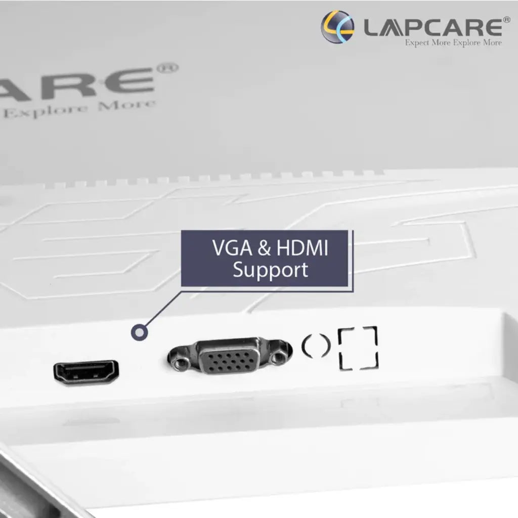 LAPCARE LM22WHD 22" 60Hz 5ms Full HD LED Wall Mountable Monitor-tpstech.in