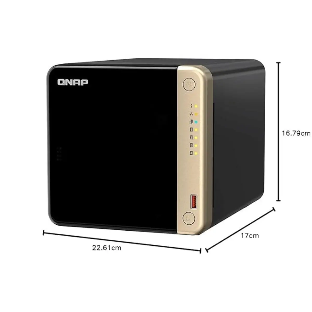 QNAP TS-464-8G Quad Core 4 Bay NAS Network Attached Storage Enclosure