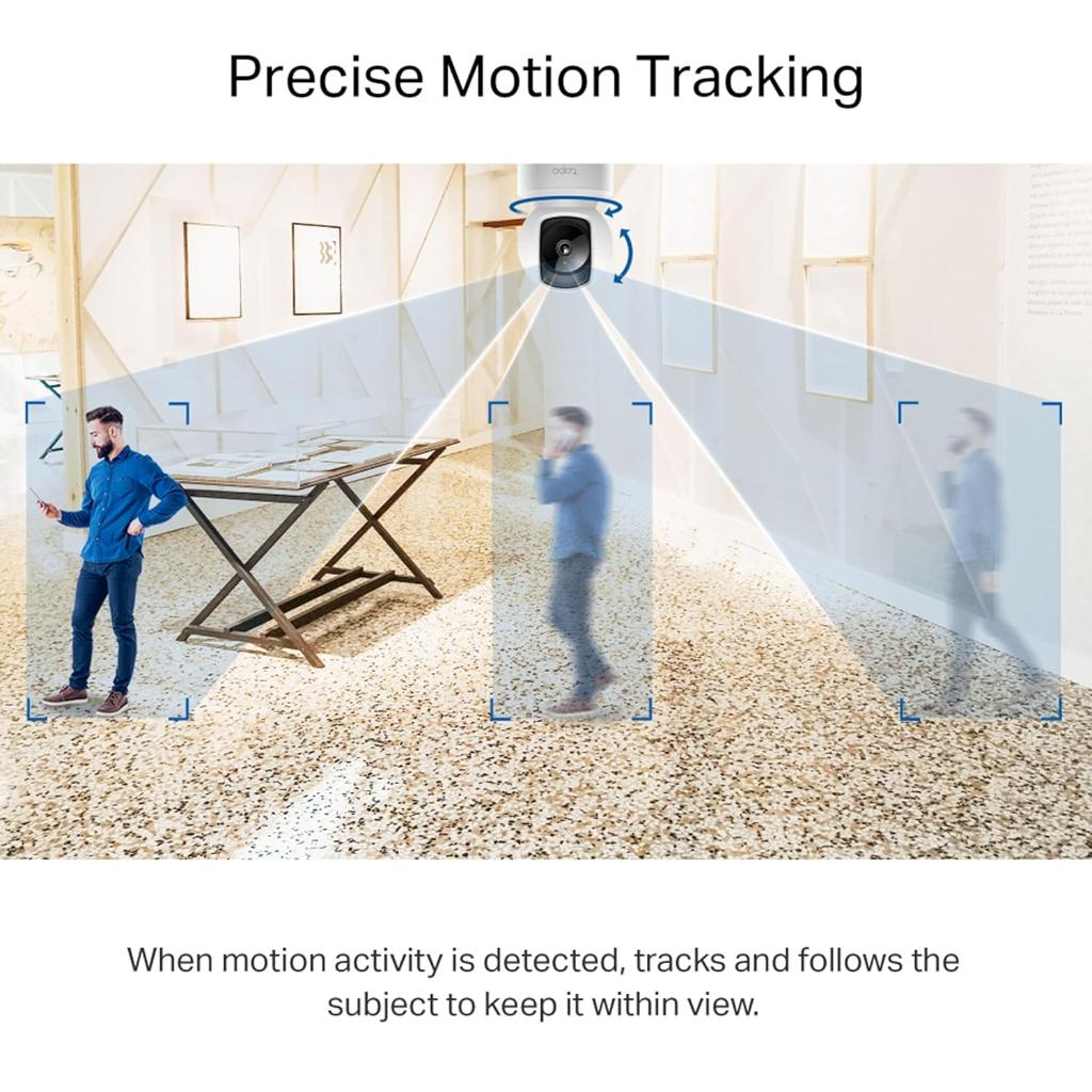 TP-Link Tapo C212 Pan Tilt 2K 3MP Wi-Fi Security Camera Motion Tracking & Night Vision