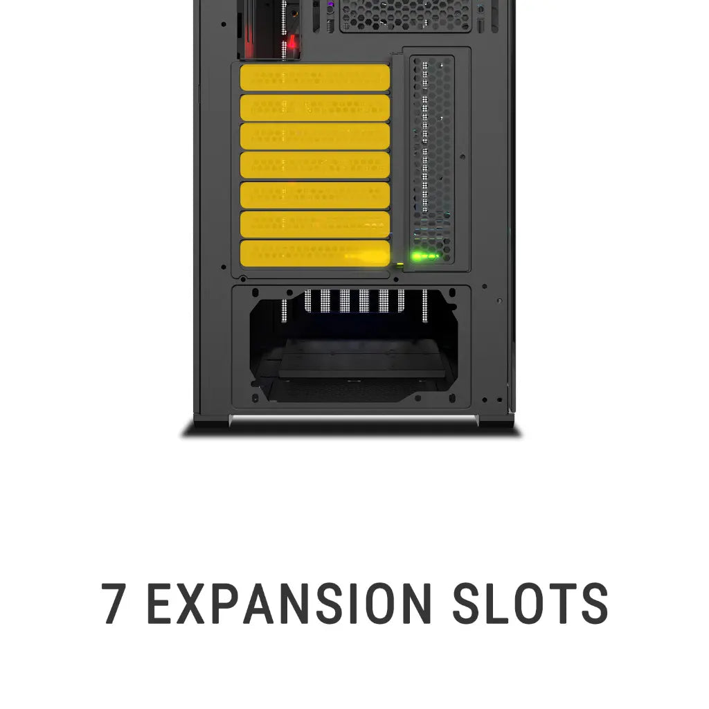 Ant Esports MeshX360 Mid‑Tower Computer Case with 4×120mm Fans-tpstechin