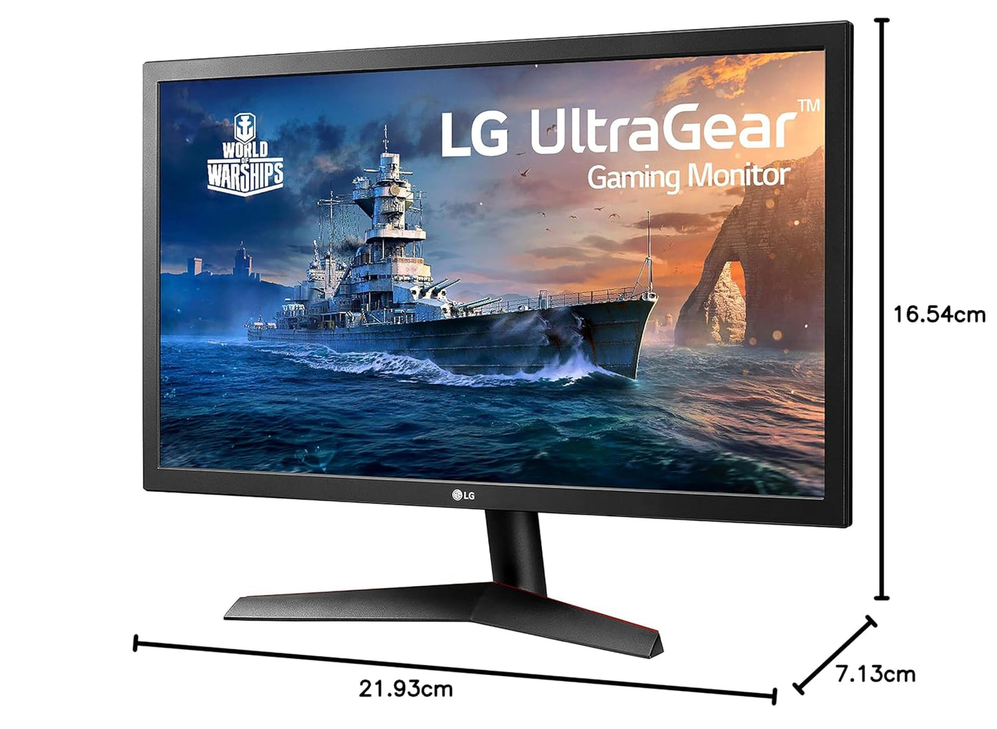 LG UltraGear 24Gl600F 24" 144Hz 1080p FHD Anti-Glare TN Panel 1ms Gaming Monitor