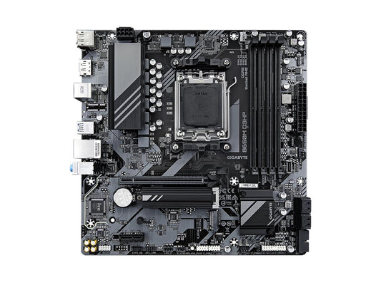 GIGABYTE B650M D3HP PCIe 4.0 Ultra Durable AMD AM5 DDR5 Micro-ATX Motherboard