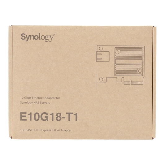 Synology E10G18-T1 Single-port 10GBASE-T/NBASE-T PCIe 3.0 Network Card
