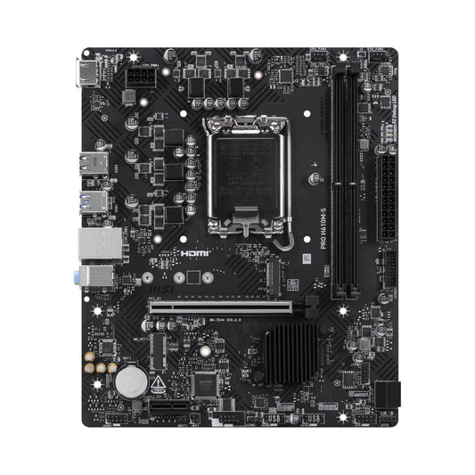 MSI PRO H610M-S DDR5 Intel H610 Micro-ATX Motherboard