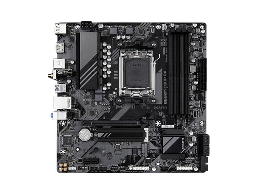 GIGABYTE B650M D3HP AX PCIe 4.0 Ultra Durable AMD AM5 DDR5 Micro-ATX Motherboard