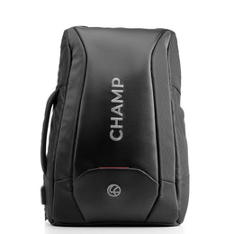 LAPCARE Champ 27L Anti Theft Water Resistant Backpack with Mobile Charging Port - Black