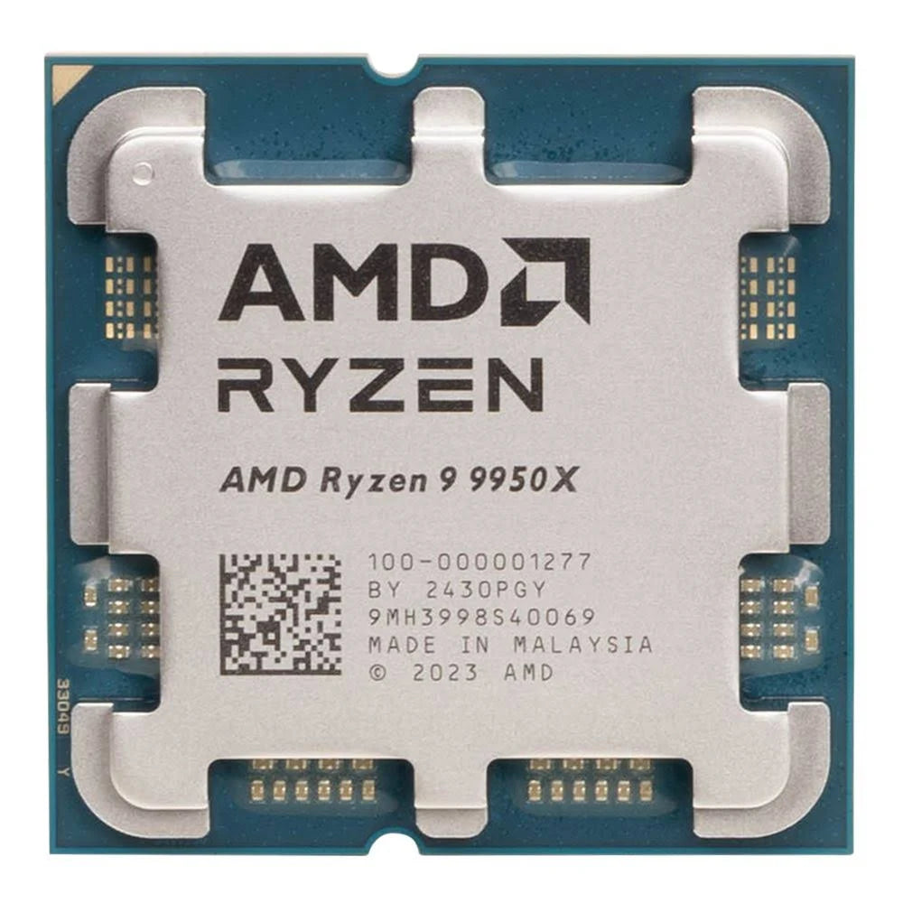 AMD Ryzen 9 9950X 16 Cores 32 Threads 5.7GHz 80MB Cache AM5 Socket Gaming Processor-Tray