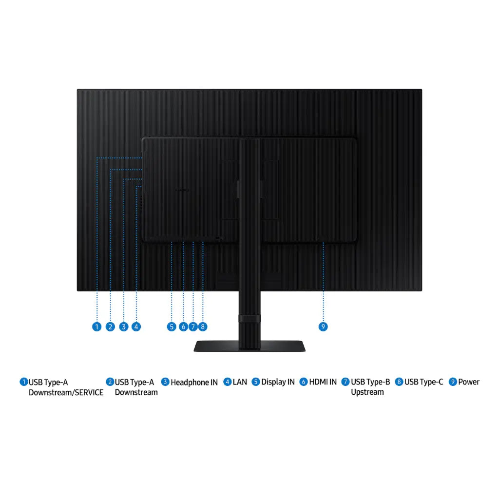 Samsung 32″ 60 Hz 4K UHD ViewFinity S8 Monitor with Type-C and HDR10-tpstech.in