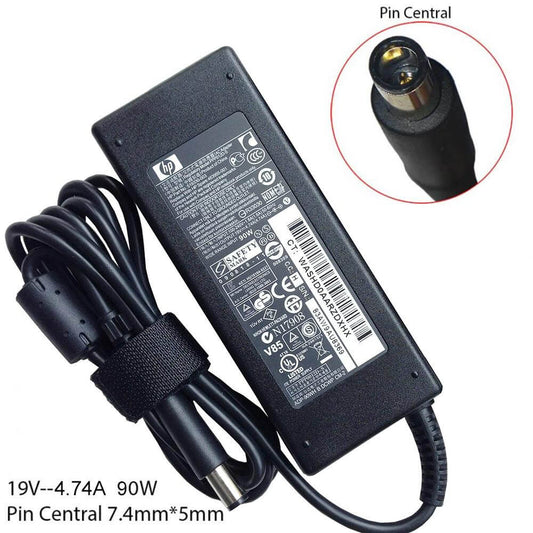 HP Original OEM 90W 19.5V 7.4mm Big Pin Laptop Charger Adapter