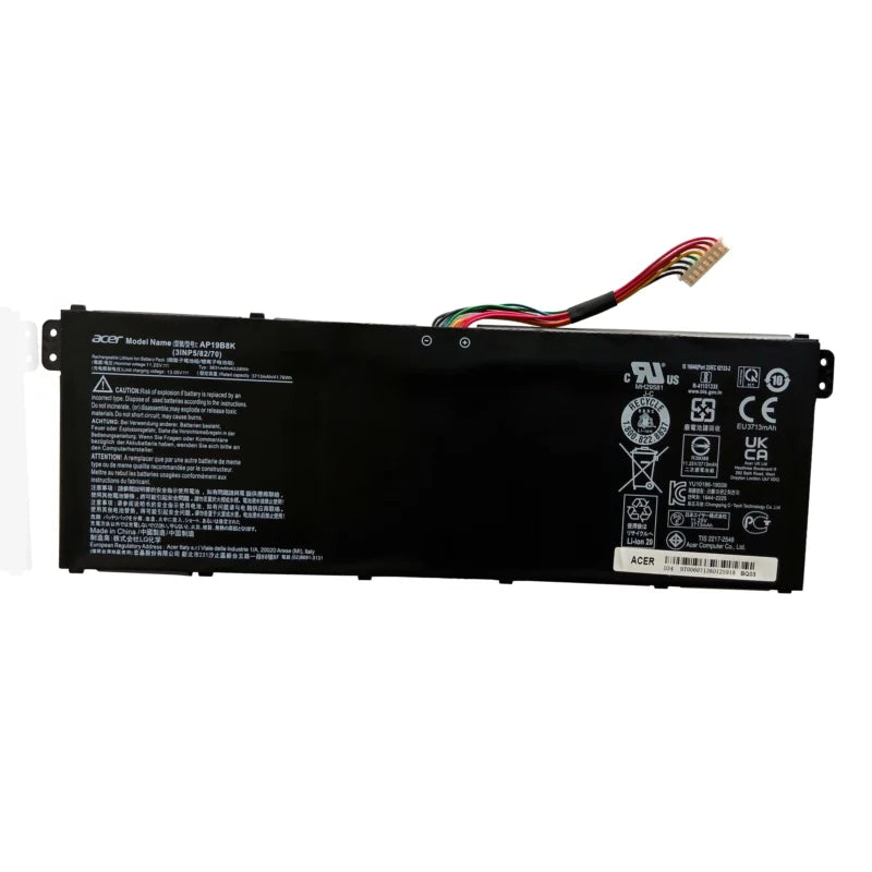 Acer AP19B8K Original OEM 3831mAh 4 Cell Laptop Battery - tpstech.in