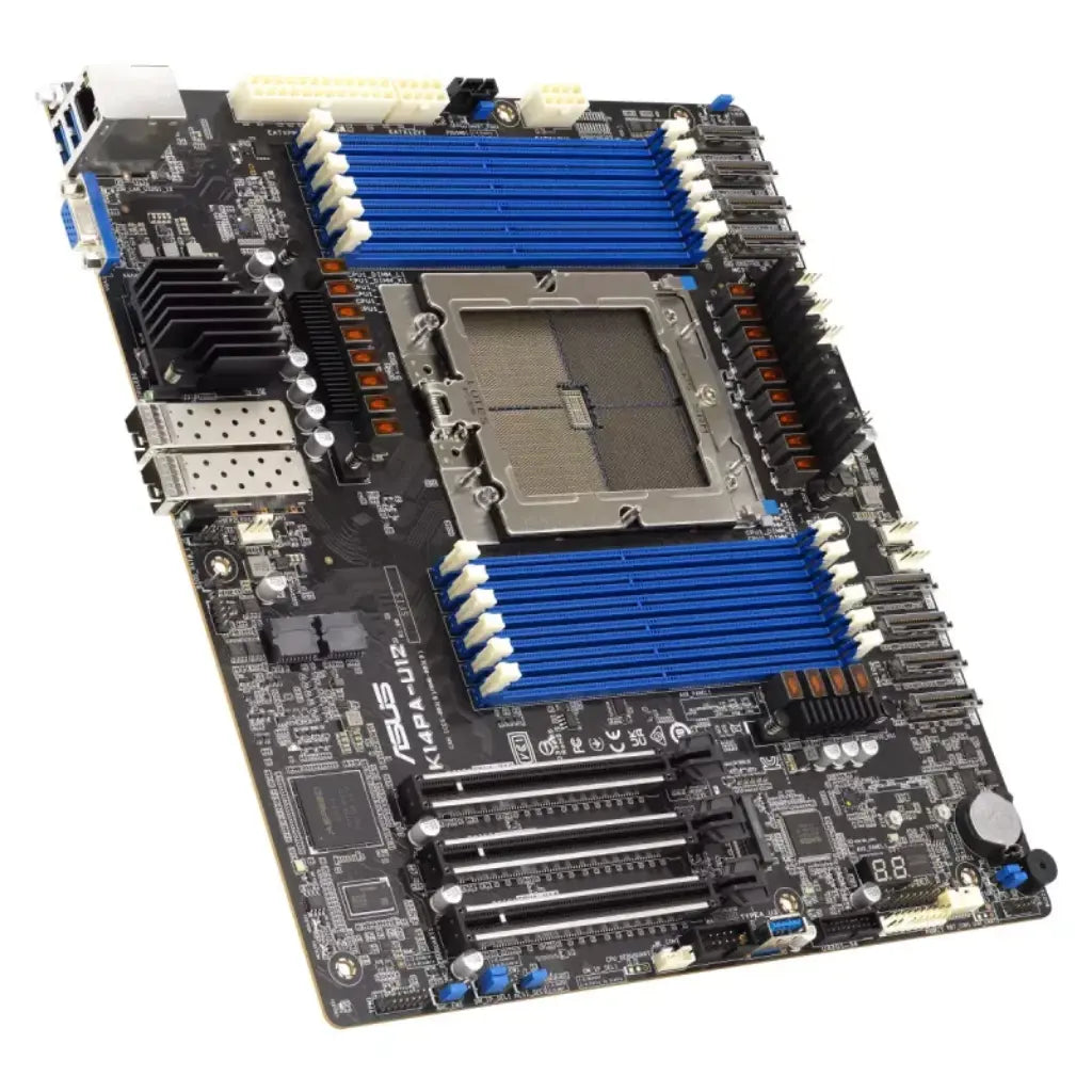 ASUS K14PA‑U12/ASMB11 AMD EPYC 9004 Socket SP5 DDR5 CEB Server Motherboard-tpstech.in