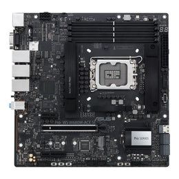ASUS Pro WS W680M-ACE SE W680 LGA1700 DDR5 Micro‑ATX Workstation Motherboard-tpstech.in