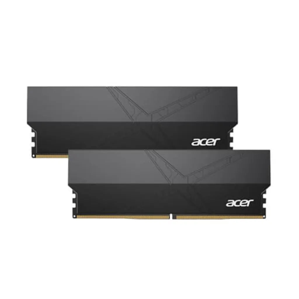 Acer HT200 32GB (16GBx2) DDR5 6400MHz CL36 288-Pin Desktop Memory - Black-tpstech.in