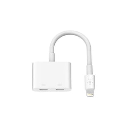 Belkin F8J198BTWHT Lightning Audio + Charge RockStar Adapter-tpstech