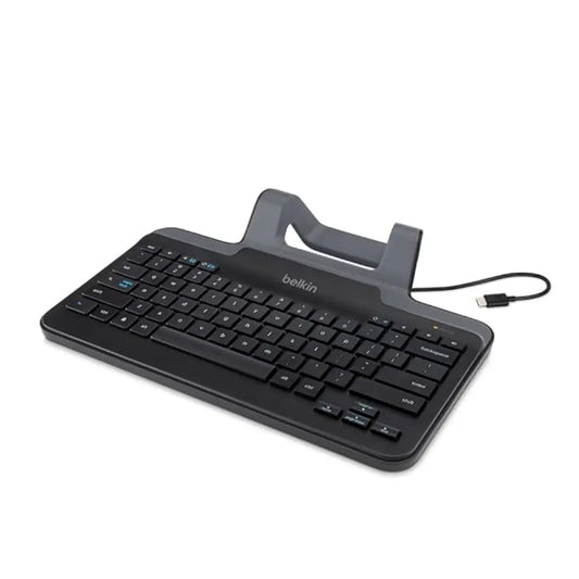 Belkin Wired Tablet Keyboard with Stand for ChromeOS USB-C Connector-B2B191-tpstech