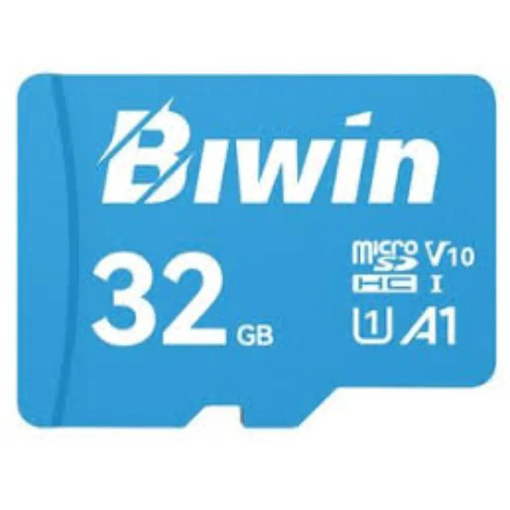Biwin MS100 32GB MicroSD Card A1 Performance UHS-I C10/U1/V10-tpstech.in
