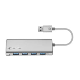 CADYCE CA-U34H PLUS USB 3.0 4-Port Hub 5Gbps Transfer Speed-tpstech.in