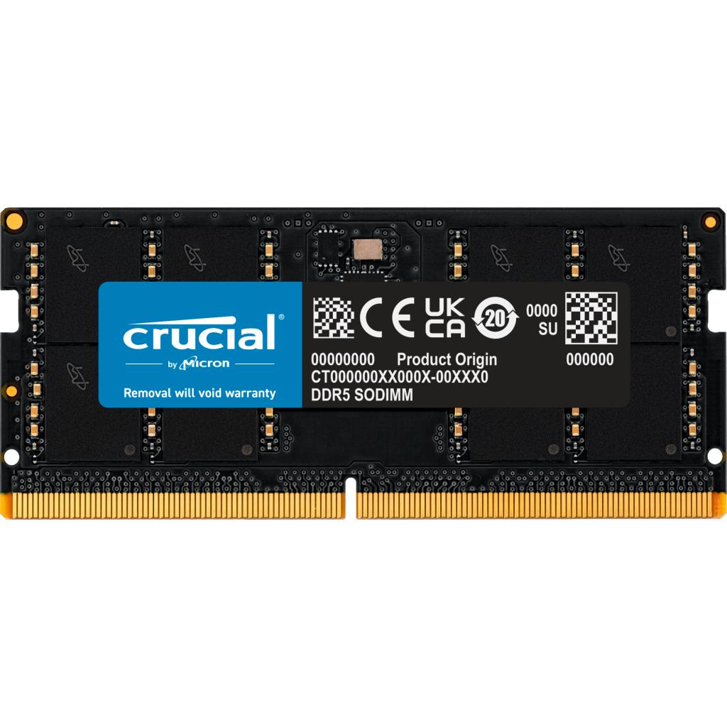 Crucial 48GB DDR5 RAM 5600MHz CL46 262 Pin Laptop Memory - tpstech.in