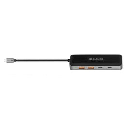 Cadyce CA-C2U2H USB-C to 2x USB-A & 2x USB-C Hub USB 3.1 Gen2 10Gbps-tpstech.in